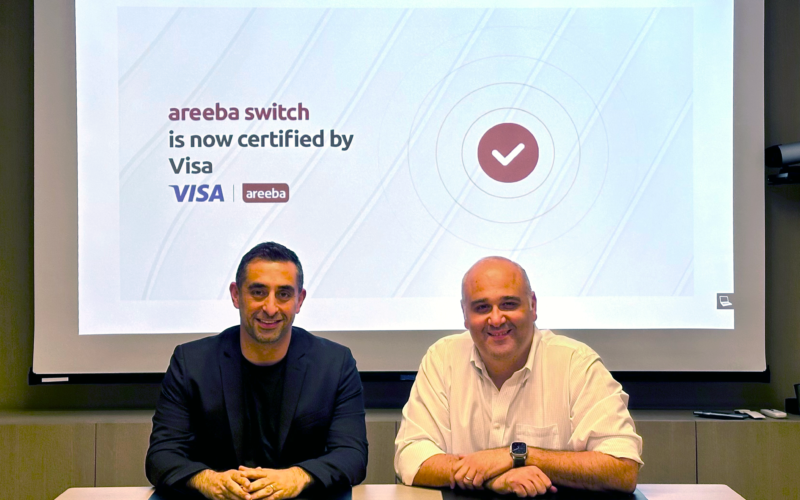 Areeba Payment Infrastructure Switch، تحصل على اعتماد  Visa لتعزيز التزام areeba بتقديم حلول دفع مبتكرة وخدمات تحويل متطورة لمنطقة الشرق الأوسط وشمال أفريقيا