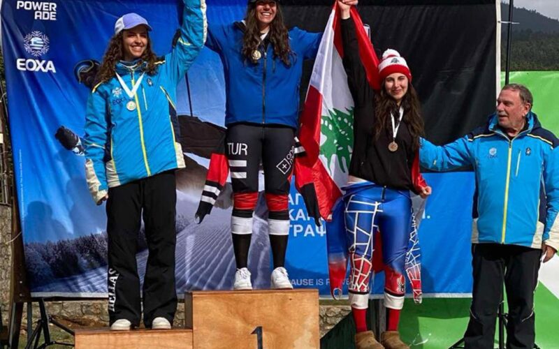 تزلج: برونزية لساره زيدان في اليونان