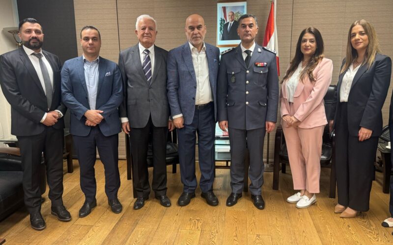 وفد من الجامعة الحديثة للإدارة والعلوم (MUBS)  يزور المدير العام لقوى الأمن الداخلي لتهنئته بمنصبه الجديد ولبحث سبل التعاون الأكاديمي والأمني